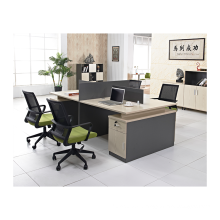Manufacturer Direct Selling 4 Workstation Desk Office Desk Partition Staff Table Office Table With Drawers